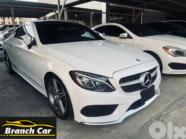 وصول جديد! مرسيدس C300 كوبيه 2017 AMG 4Matic - نظافة CarFax مضمونة