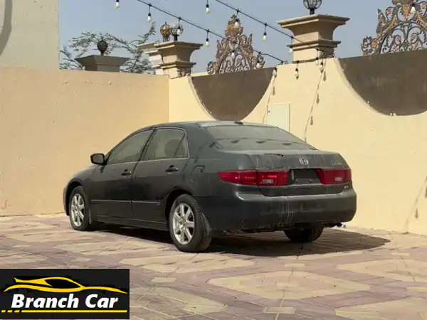 هوندا أكورد 2005 V6 للبيع بعجمان الجرف – إطارات ومكيف جديد! فرصة استثنائية