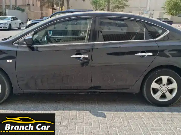 فرصة ذهبية! نيسان سنترا 2014 سوداء 1.6L للبيع عاجل - تأمين 2026 | بسعر 1600 د.ب. فقط!