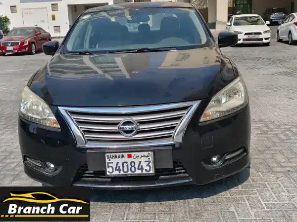 فرصة ذهبية! نيسان سنترا 2014 سوداء 1.6L للبيع عاجل -...