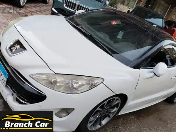 فرصة ذهبية: بيجو RCZ 2013 البيضاء الفاخرة - تقسيط مريح...