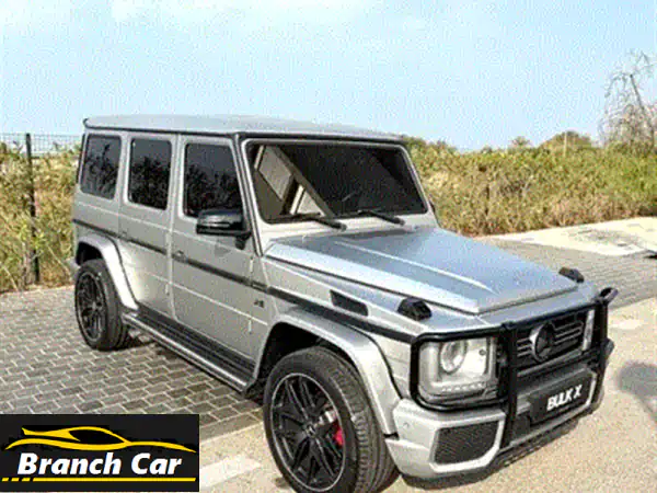 مرسيدس G 500 2015 TGF SOURCE - 60 ألف كم فقط! الوحش الأسود بحالة المصنع