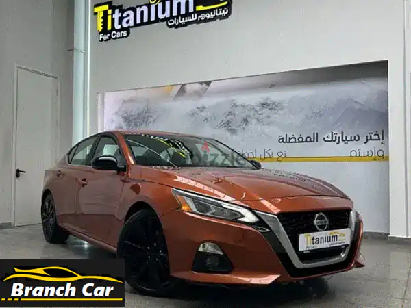 امتلك الفخامة الآن! نيسان التيما SR 2019 برتقالي فل...