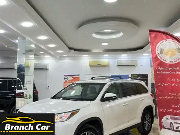 تويوتا هايلاندر 2019 XLE AWD وارد نظيف: فخامة، أمان...