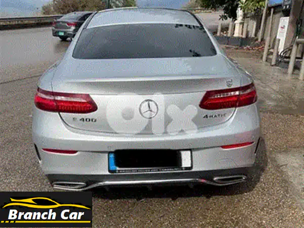 امتلك الفخامة بأقل سعر! مرسيدس E400 كوبيه 2017 AMG | رمادي | فل كامل | بدون حوادث