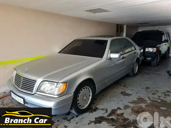 مرسيدس S-Class W140 S500 V8 موديل 1995 الأصيلة: مالك واحد،...