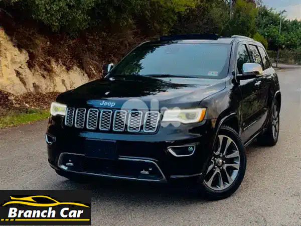 جيب جراند شيروكي أوفرلاند 2017 V6: فخامة سوداء...