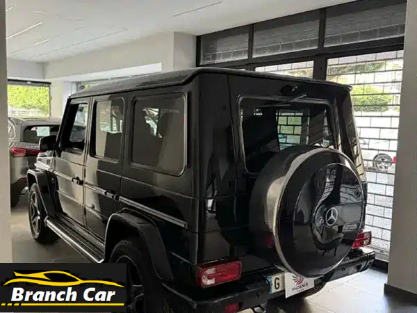امتلك الأسطورة: مرسيدس G63 AMG 2015 أسود - بحالة كالجديدة...