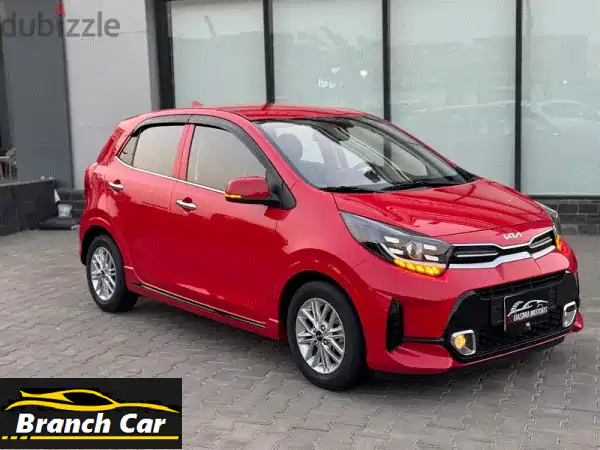 كيا بيكانتو 2023 حمراء كالجديدة! 🔴 عداد 13 ألف فقط |...