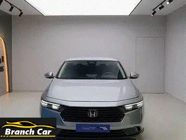 هوندا أكورد 2019 سبورت أبيض وارد | شاشة وبصمة | تمويل ميسر!