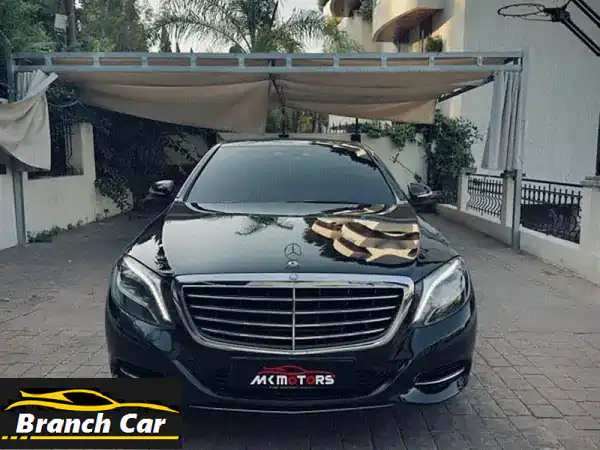 فرصة العمر: مرسيدس S-Class 2014 الفاخرة | عداد قليل...