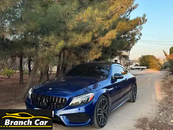 امتلك الأسطورة: مرسيدس AMG C43 كوبيه 2017 - أزرق...