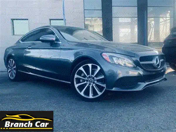 امتلك الأسطورة: مرسيدس AMG C43 كوبيه 2017 - أزرق ميتاليك ساحر | أداء 4MATIC رياضي