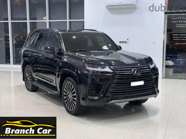 لكزس LX 600 VIP Black Edition 2025 أسود | حصري 4 مقاعد |...