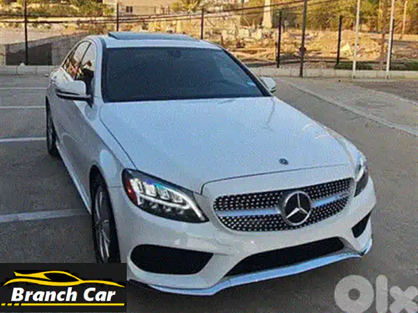 مرسيدس بنز C300 4MATIC 2019 وارد أمريكي - رفاهية، أداء، وأمان لا يُضاهى!