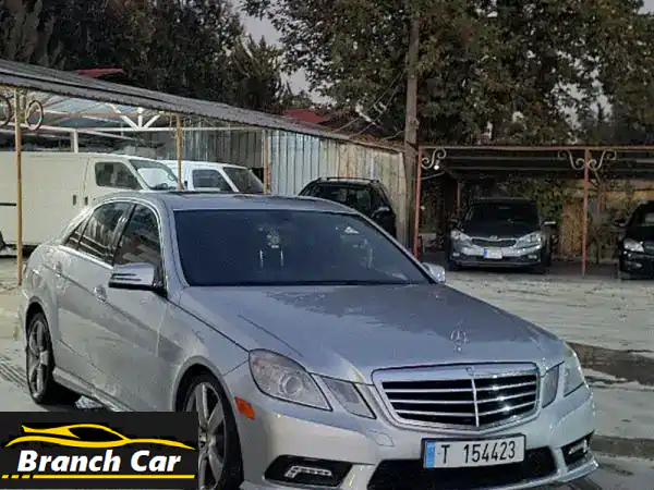 مرسيدس E-Class 2010 رمادي | نظافة استثنائية وإطارات جديدة