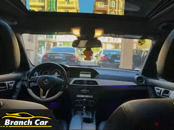 مرسيدس C200 2013 | أعلى فئة (وايت إيديشن) | فابريكة...