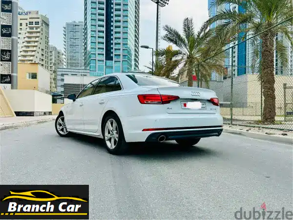 للبيع: أودي A4 S-line 2017 بيضاء - فخامة ألمانية بأداء رياضي ومواصفات كاملة (صيانة وكالة)