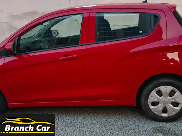 للبيع العاجل: شيفروليه سبارك 2019 حمراء - اقتصادية، عملية ومثالية للسيدات!