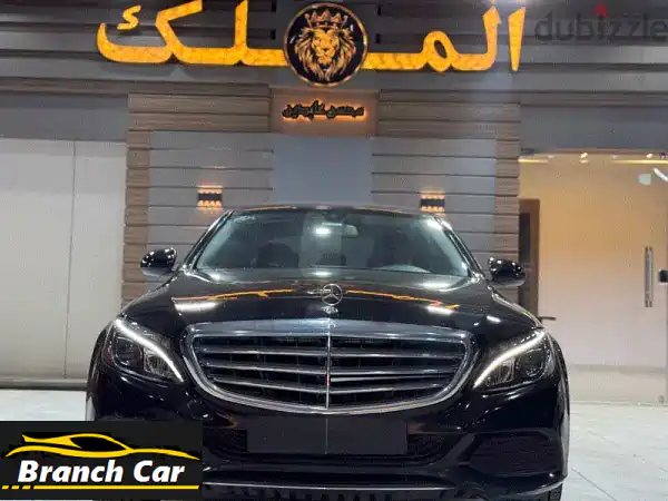 مرسيدس C180 2016 Exclusive: الفخامة السوداء بحالة الزيرو...