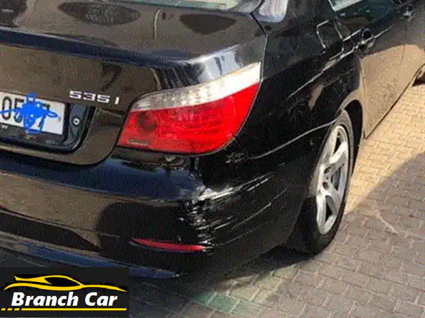 أقوى BMW 535i E60 توين تيربو 2008 - فخامة وأداء لا يُضاهى في طرابلس!
