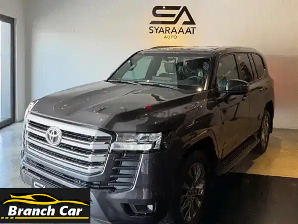 امتلك الفخامة والجاهزية: تويوتا لاندكروزر GXR V6 2025...