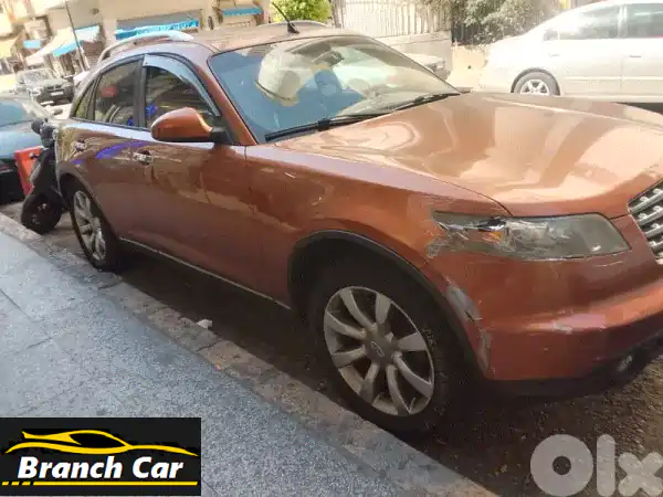 فرصة لا تُعوّض: انفنتي FX35 2005 برتقالي للبيع |...