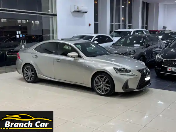لكزس IS 350 F Sport 2017 فضي - خيارات كاملة، حالة ممتازة |...
