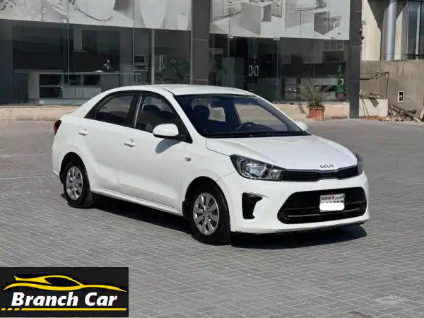كيا بيجاس 2022 بيضاء | اقتصادية، عملية، وتأمين ساري...