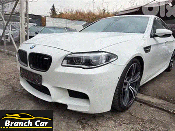 امتلك الأسطورة: BMW M5 2014 Luxury Package - قوة 560 حصان ونظافة استثنائية!