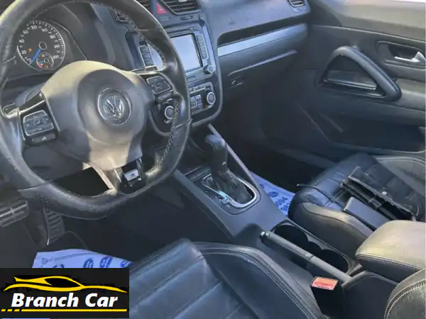 فرصة ذهبية: فولكس واجن شيروكو خليجي 🌟 نظيفة جداً | جلد، فتحة سقف، حساسات | سعر لسرعة البيع بسبب السفر