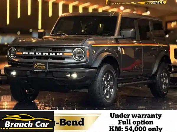 فورد برونكو 2021 Big-Bend للبيع | وكالة، تحت الضمان، 54 ألف...
