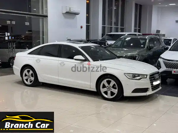 فخامة وأداء لا يُضاهيان: أودي A6 2014 بيضاء...
