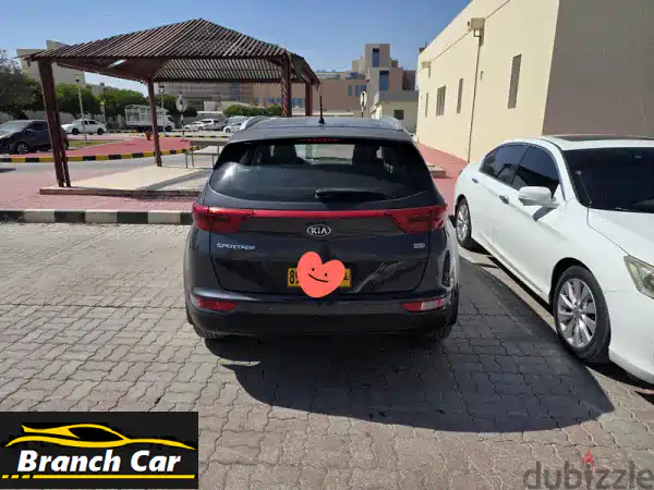 كيا سبورتاج 2017 رمادي - قيادة وافد | صيانة ممتازة |...