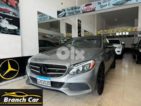 فخامة مرسيدس C300 2015: فل كامل، نظافة فائقة، لون...
