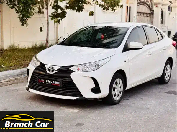 ✨ تويوتا يارس 2021 بيضاء | مالك واحد | تأمين وتسجيل لـ 2026...
