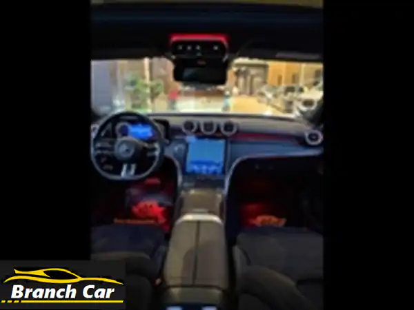 مرسيدس C200 موديل 2022 للبيع بالتجمع: فخامة بحالة المصنع 15,000 كم فقط!