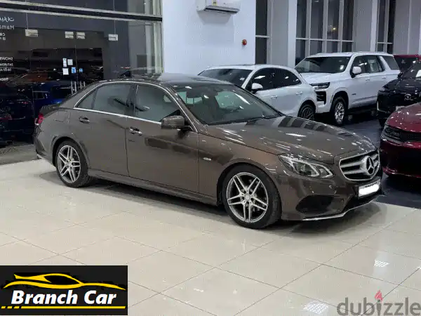 مرسيدس E300 2016 بني فاخرة | فل أوبشن | سعر استثنائي...