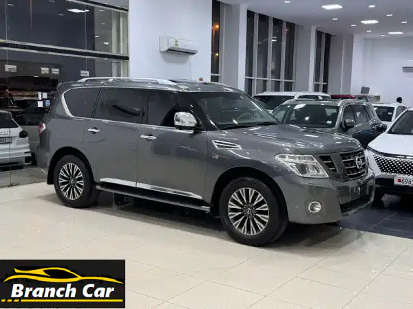 فرصة العمر: نيسان باترول بلاتينيوم 2014 رمادي - فل...