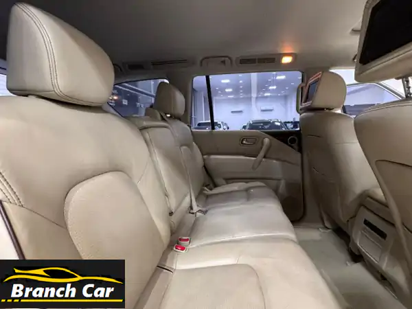 نيسان باترول بلاتينيوم 2014 (رمادي) | فخامة، قوة V8 5.6L، خيارات كاملة، تأمين ساري!