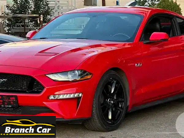 فورد موستانج 2019 EcoBoost GT Kit أحمر للبيع - قوة EcoBoost بمظهر...