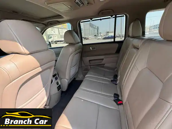 هوندا بايلوت 2013 (رمادي) مع مسافة 82,750 كم. خيارات كاملة تشمل عجلات سبائك، أجهزة استشعار، بلوتوث،