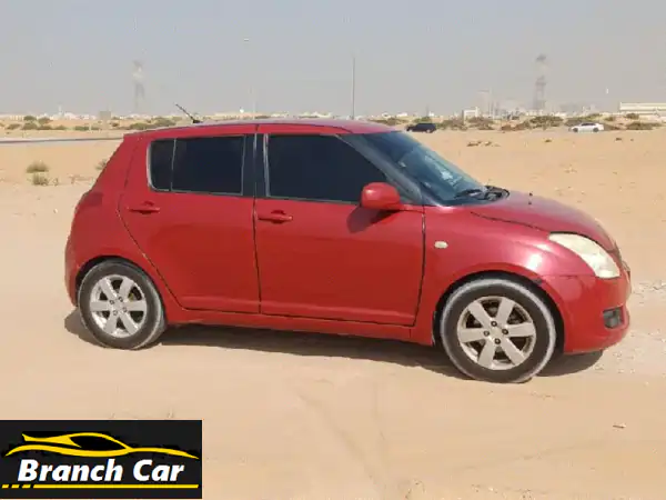 للبيع: سوزوكي سويفت خليجي رقم 3 | أحمر جذاب، مسرفسة بالكامل | جاهزة للانطلاق!