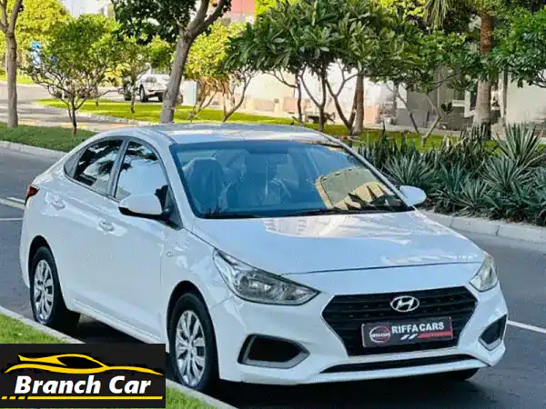 للبيع: هيونداي أكسنت 2019 بيضاء | مالك واحد | حالة ممتازة...