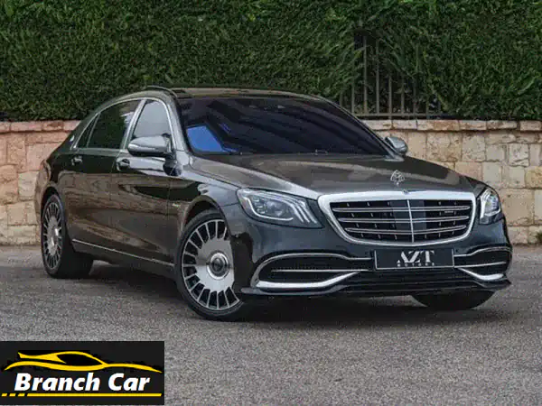 مرسيدس S-Class S560 مايباخ 2018 سوداء | قمة الفخامة بعداد...