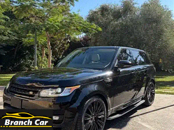 رنج روفر سبورت V8 ديناميك 2017 سوداء | فخامة الأداء وحالة كالجديدة