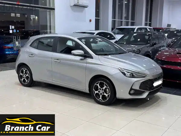 فرصة ذهبية! MG MG3 2025 فضي كالجديدة 🚀 | 11 ألف كم فقط |...