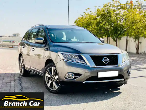 للبيع: نيسان باثفندر SV 2015 فل كامل - بحالة ممتازة - تأمين وتسجيل حتى 2026!