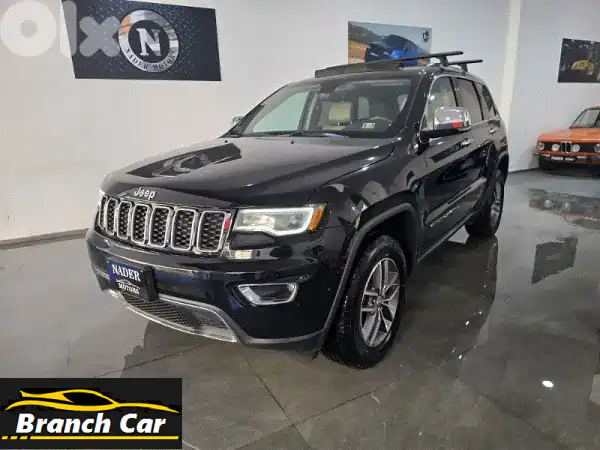 أناقة وقوة: جيب جراند شيروكي 2017 ليمتد بلس V6 - أسود...