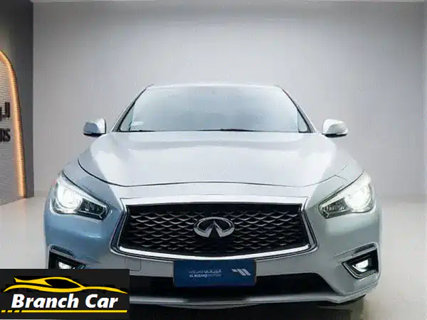 انفنتي Q50 2019 وارد فضي: فخامة وأمان بين يديك |...